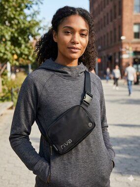 Lululemon Black Belt Bag Fanny Pack